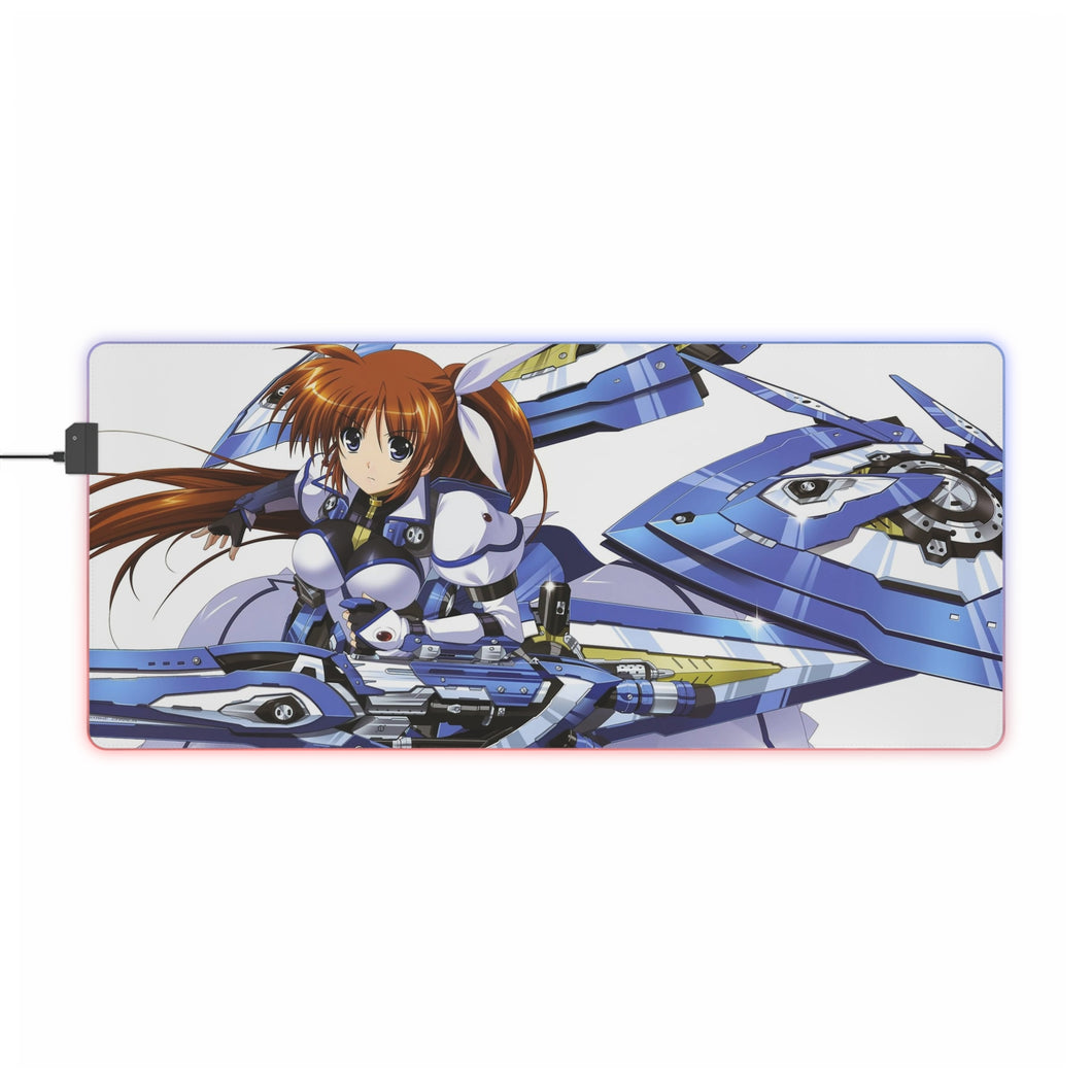 Magical Girl Lyrical Nanoha RGB LED Mouse Pad (Desk Mat)