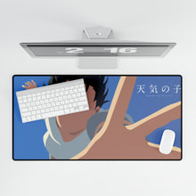 Load image into Gallery viewer, Hodaka Morishima from Weathering with Youfor Desktop Mouse Pad (Desk Mat)
