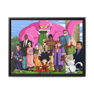 Anime Dragon Ball Canvas Framed Art Print