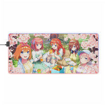 Load image into Gallery viewer, The Quintessential Quintuplets RGB LED Mouse Pad (Desk Mat)
