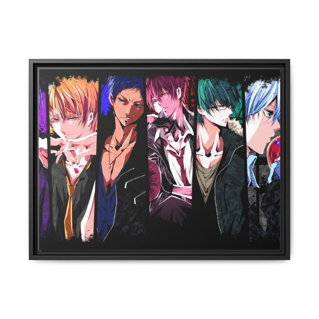 Kuroko's Basketball Canvas Framed Art Print
