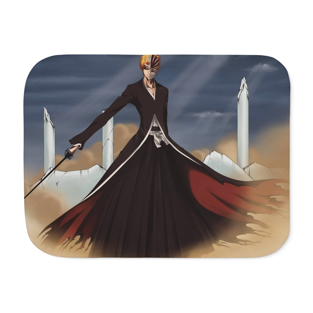 Bleach Ichigo Kurosaki Sherpa Blanket