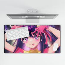 Load image into Gallery viewer, Ai Hoshino Mouse Pad (Desk Mat)
