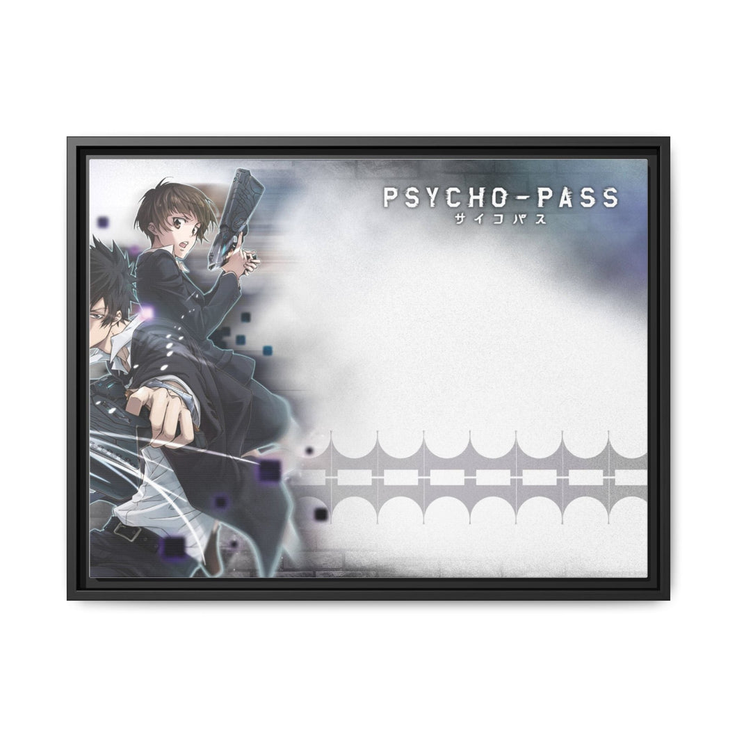 Psycho Pass - Dream Team Canvas Framed Art Print