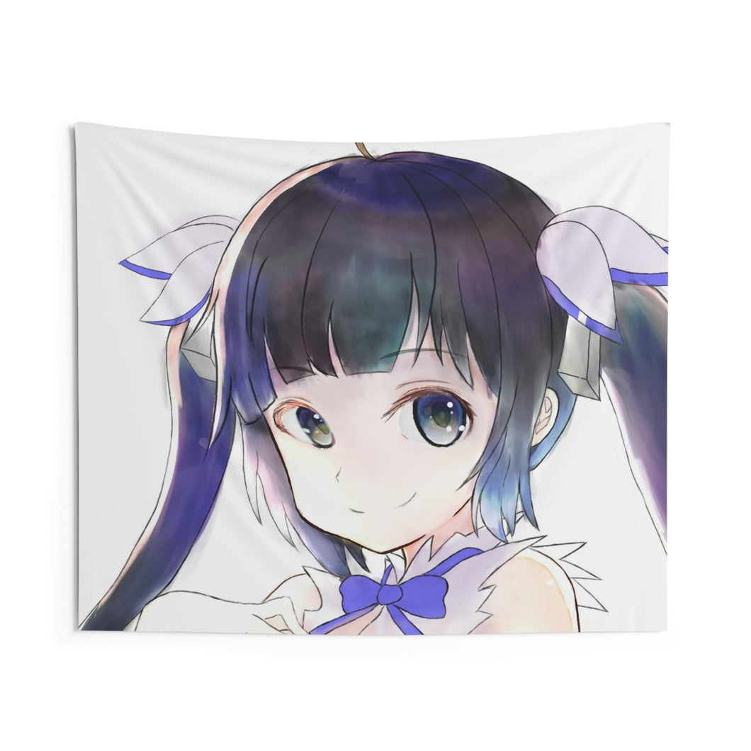 Is It Wrong To Try To Pick Up Girls In A Dungeon? Indoor Wall Tapestry