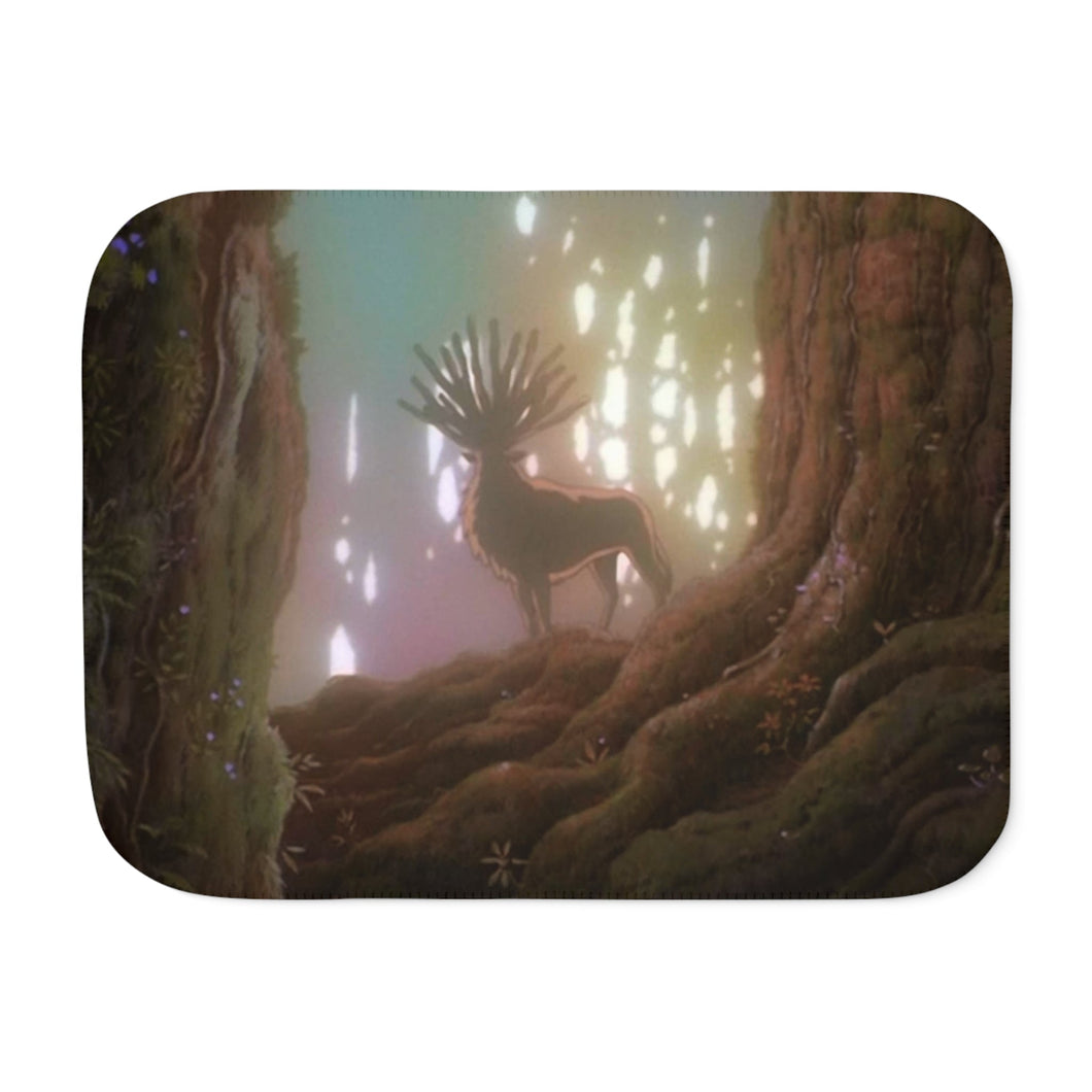 Anime Princess Mononoke Sherpa Blanket