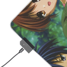 Load image into Gallery viewer, Clannad Tomoya Okazaki, Nagisa Furukawa, Fuuko Ibuki RGB LED Mouse Pad (Desk Mat)
