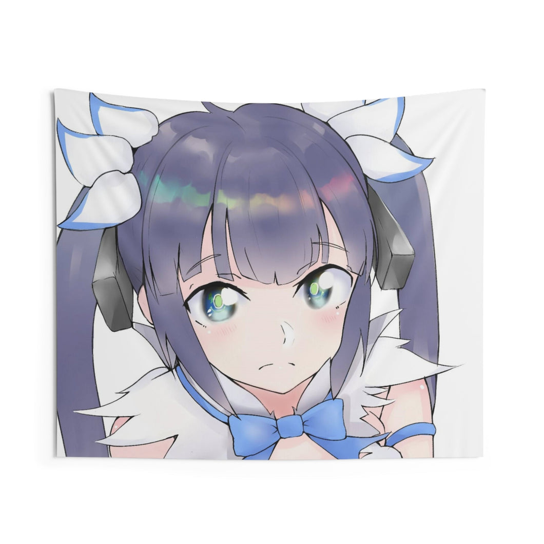Is It Wrong To Try To Pick Up Girls In A Dungeon? Indoor Wall Tapestry