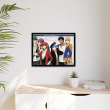 Load image into Gallery viewer, Kuroko&#39;s Basketball Tetsuya Kuroko, Daiki Aomine, Atsushi Murasakibara Canvas Framed Art Print
