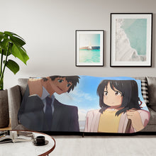 Load image into Gallery viewer, Anime Your Name. Sherpa Blanket
