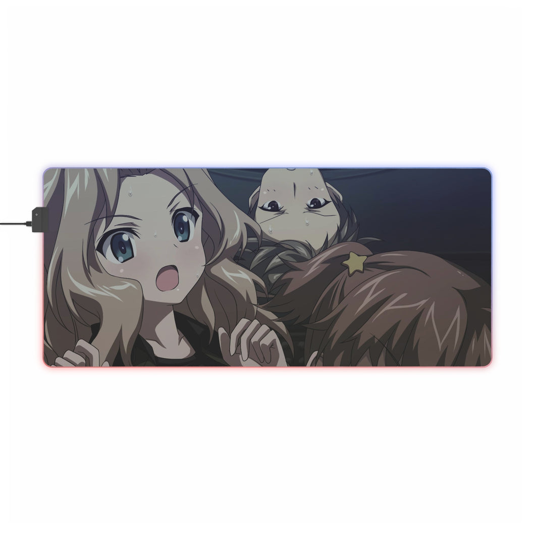 Girls und Panzer RGB LED Mouse Pad (Desk Mat)