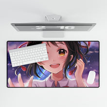 Load image into Gallery viewer, Anime Your Name. Mouse Pad (Desk Mat)
