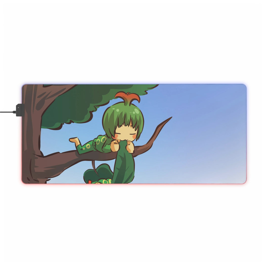Caterpie Moemon RGB LED Mouse Pad (Desk Mat)