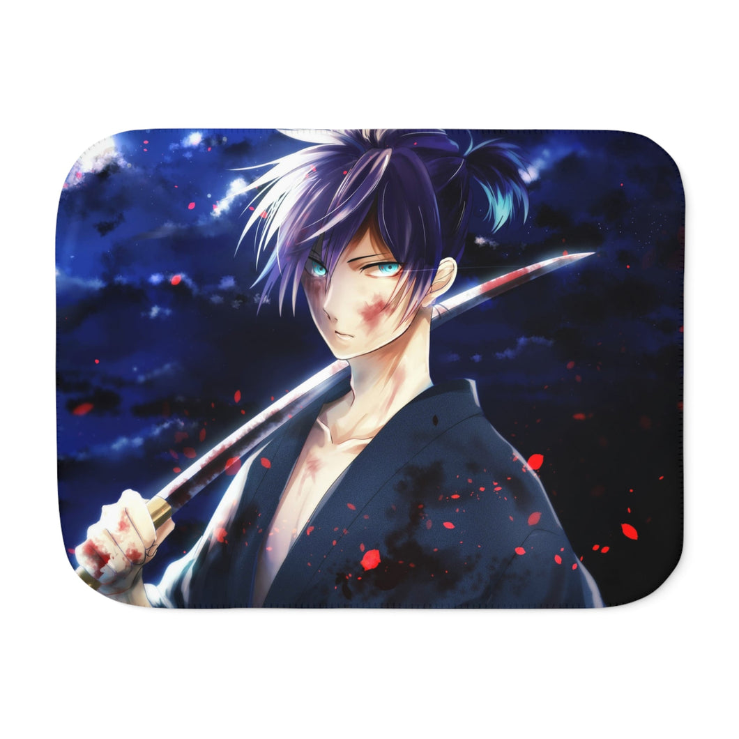 Yato (Noragami) Sherpa Blanket