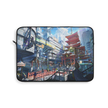 Load image into Gallery viewer, Saitama Looking Out Over the City Laptop Sleeve
