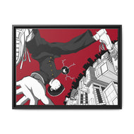Anime Mob Psycho 100 Canvas Framed Art Print