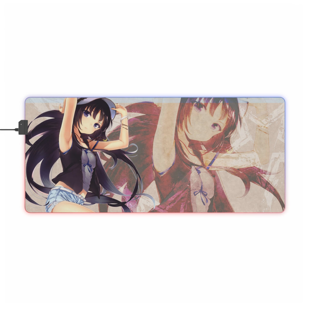 Boku Wa Tomodachi Ga Sukunai RGB LED Mouse Pad (Desk Mat)