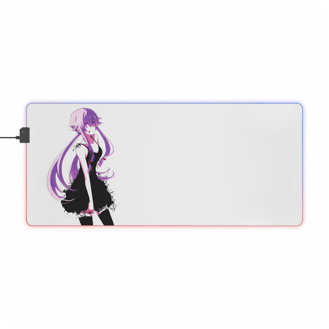 Mirai Nikki Yuno Gasai RGB LED Mouse Pad (Desk Mat)