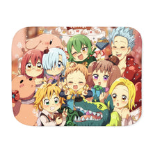 Load image into Gallery viewer, Anime The Seven Deadly Sins Sherpa Blanket
