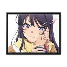 Load image into Gallery viewer, Rascal Does Not Dream Of Bunny Girl Senpai Canvas Framed Art Print
