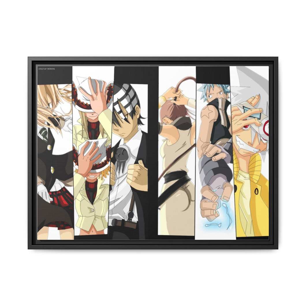 Anime Soul Eaterr Canvas Framed Art Print