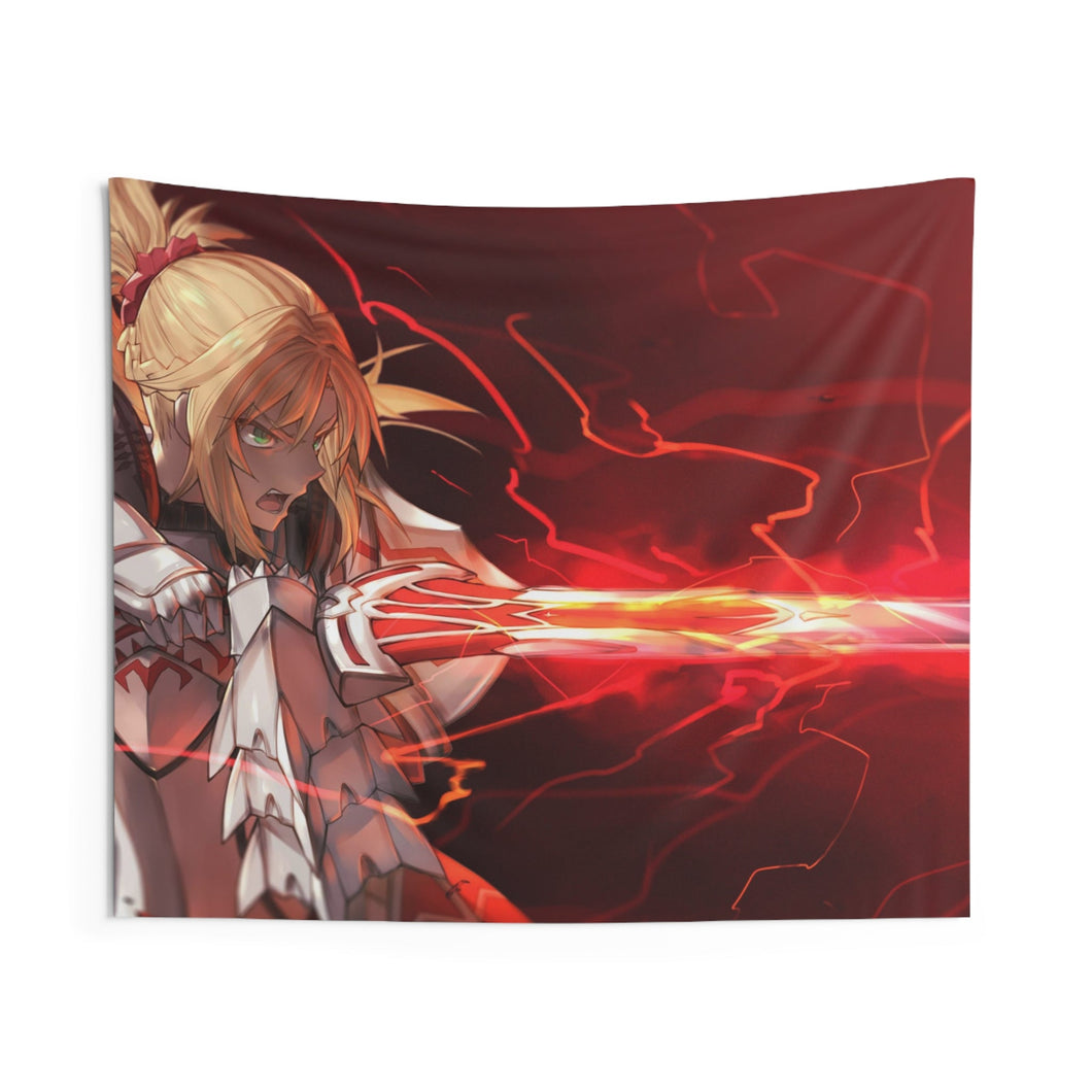Fate/Apocrypha Saber Of Red Indoor Wall Tapestry
