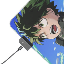 Load image into Gallery viewer, My Hero Academia Izuku Midoriya, Katsuki Bakugou RGB LED Mouse Pad (Desk Mat)
