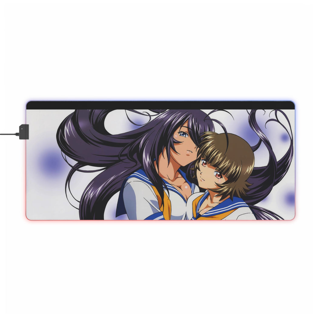 Ikki Tousen RGB LED Mouse Pad (Desk Mat)