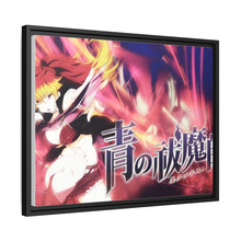 Load image into Gallery viewer, Blue Exorcist Canvas Framed Art Print
