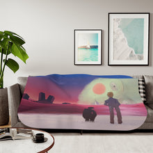 Load image into Gallery viewer, Mob Psycho 100 Shigeo Kageyama Sherpa Blanket
