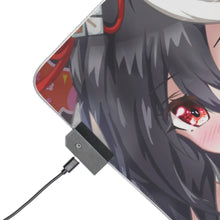 Load image into Gallery viewer, Kitasan Black &amp; Satono Diamond RGB LED Mouse Pad (Desk Mat)
