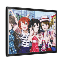 Load image into Gallery viewer, Love Live! Maki Nishikino, Kotori Minami, Umi Sonoda, Honoka Kousaka, Rin Hoshizora Canvas Framed Art Print
