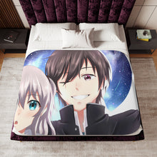 Load image into Gallery viewer, Yū Otosaka and Nao Tomori Together Sherpa Blanket
