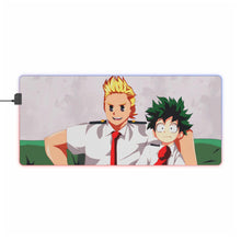 Load image into Gallery viewer, My Hero Academia Izuku Midoriya RGB LED Mouse Pad (Desk Mat)

