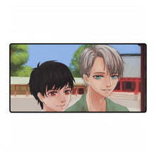 Load image into Gallery viewer, Yuri!!! On Ice Victor Nikiforov, Yuuri Katsuki Mouse Pad (Desk Mat)
