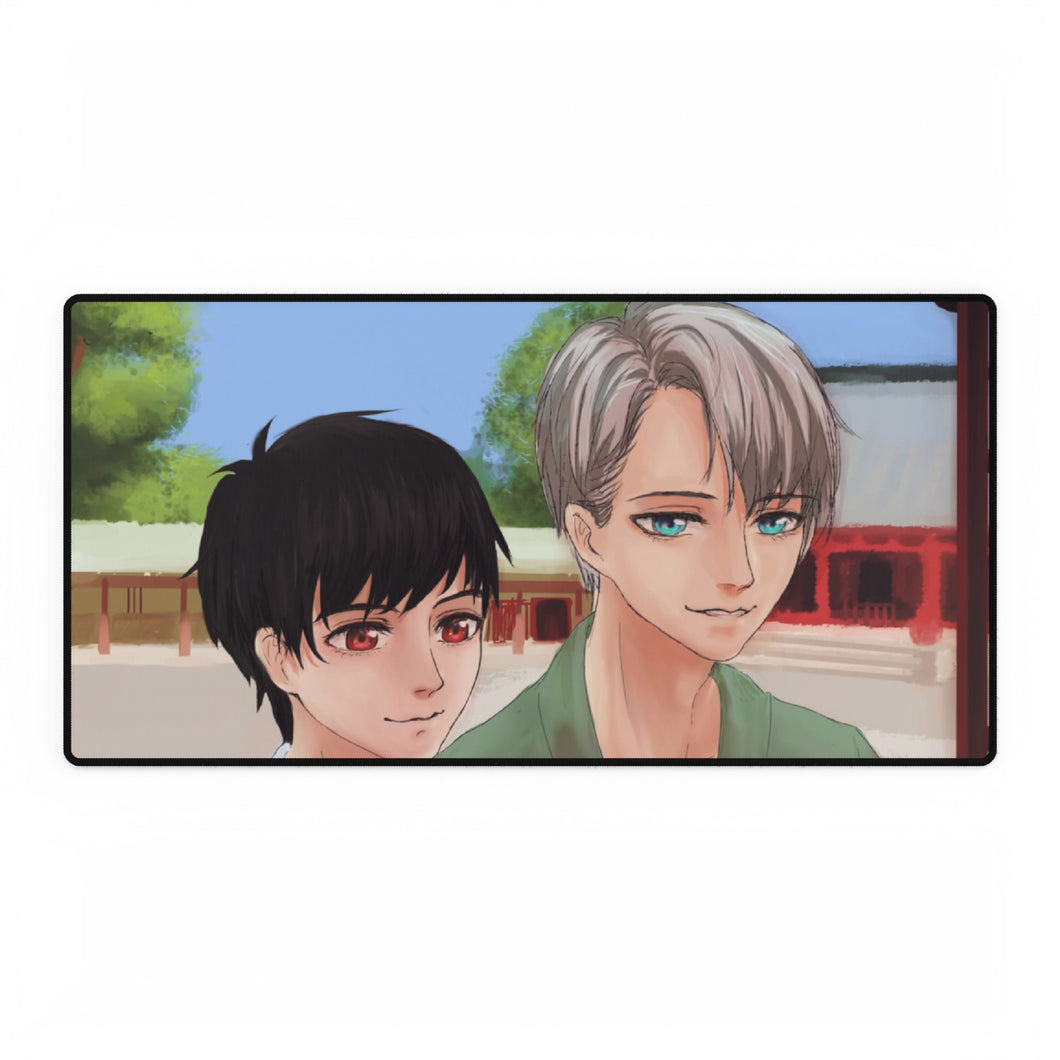 Yuri!!! On Ice Victor Nikiforov, Yuuri Katsuki Mouse Pad (Desk Mat)