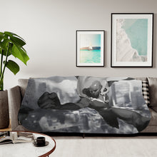 Load image into Gallery viewer, Saitama Sherpa Blanket
