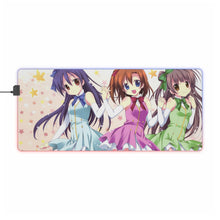 Load image into Gallery viewer, Love Live! Kotori Minami, Umi Sonoda, Honoka Kousaka RGB LED Mouse Pad (Desk Mat)
