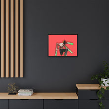Load image into Gallery viewer, Anime Chainsaw Man Canvas Framed Art Print
