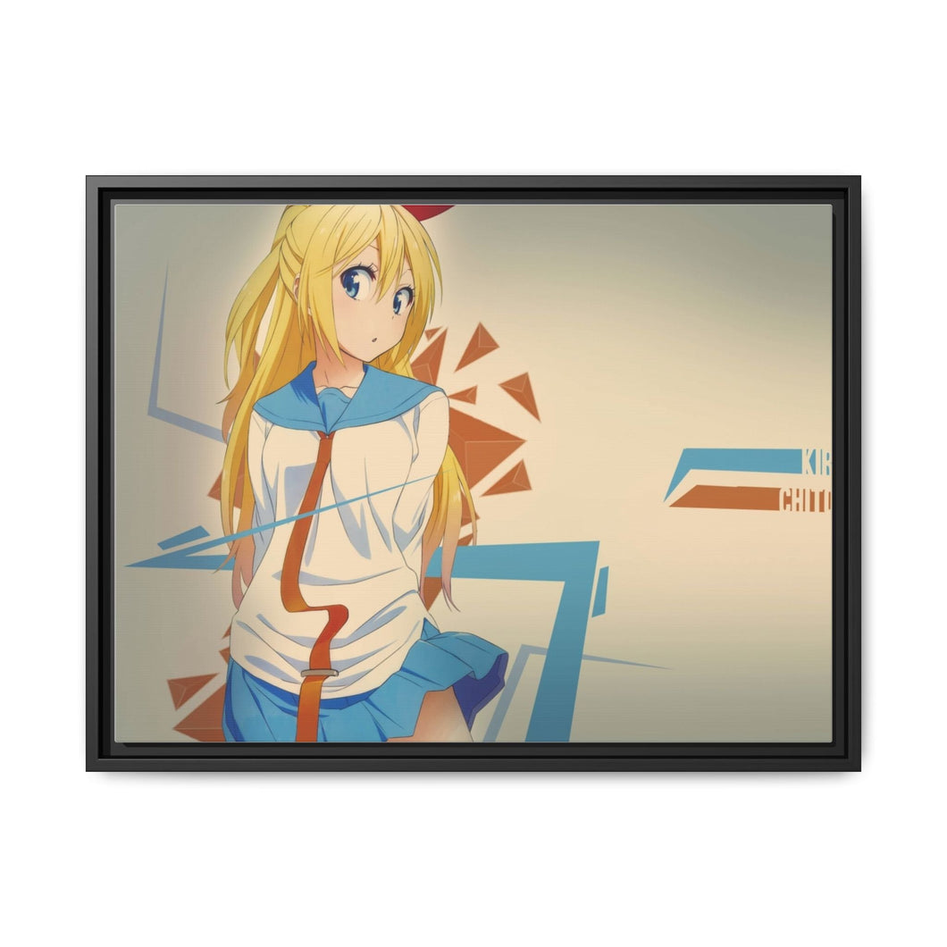 Kirisaki Chitoge Canvas Framed Art Print