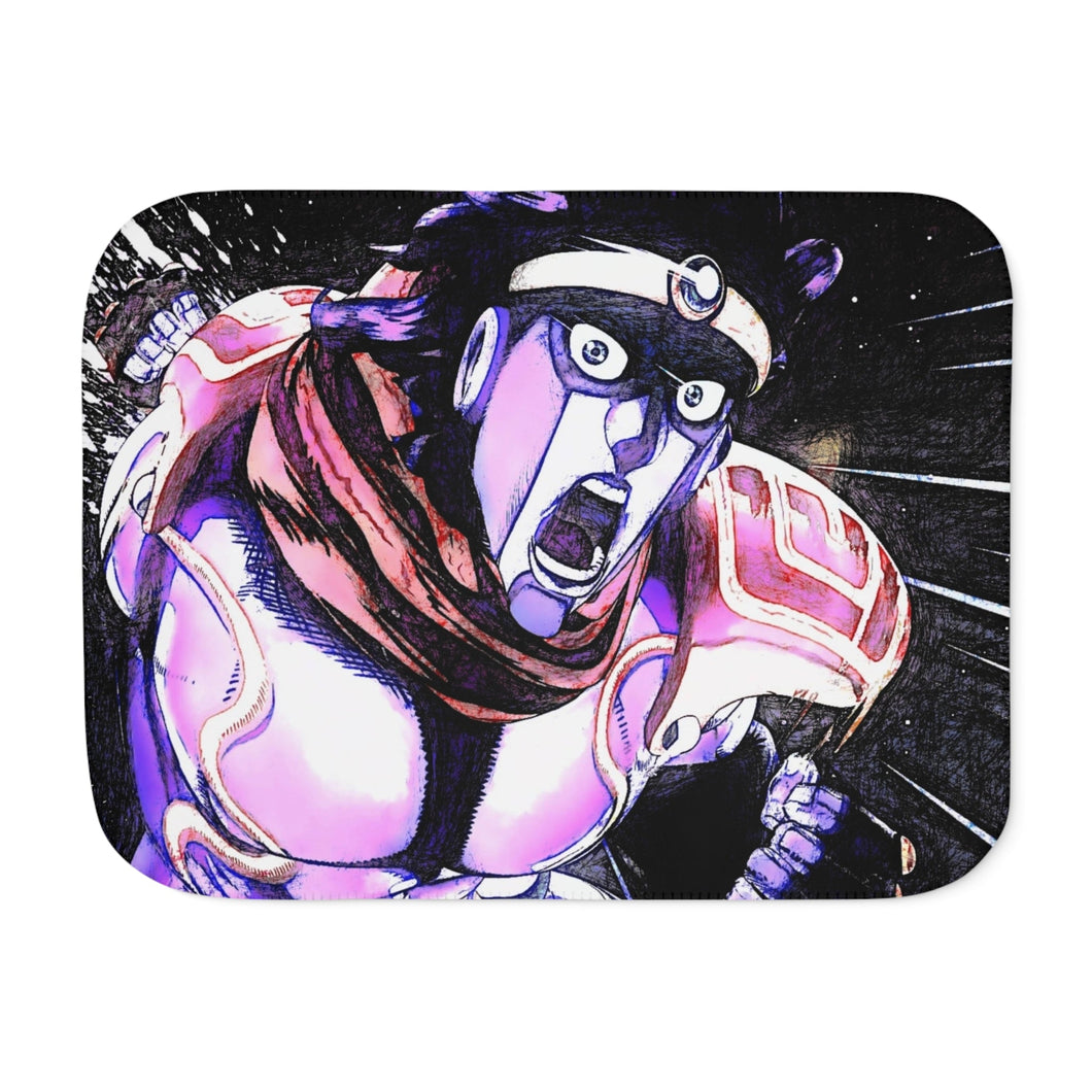 Anime Jojo's Bizarre Adventure Sherpa Blanket