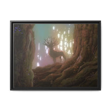 Load image into Gallery viewer, Anime Princess Mononoke Canvas Framed Art Print
