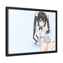 Load image into Gallery viewer, Is It Wrong to Try to Pick Up Girls in a Dungeon? Hestia Canvas Framed Art Print
