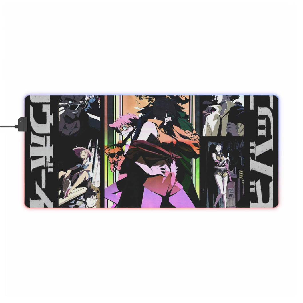 Anime Cowboy Bebop RGB LED Mouse Pad (Desk Mat)