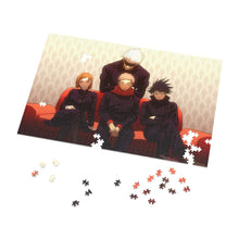 Load image into Gallery viewer, Satoru Gojo Yuji Itadori Nobara Kugisaki and Megumi Fushiguro Jigsaw Puzzle
