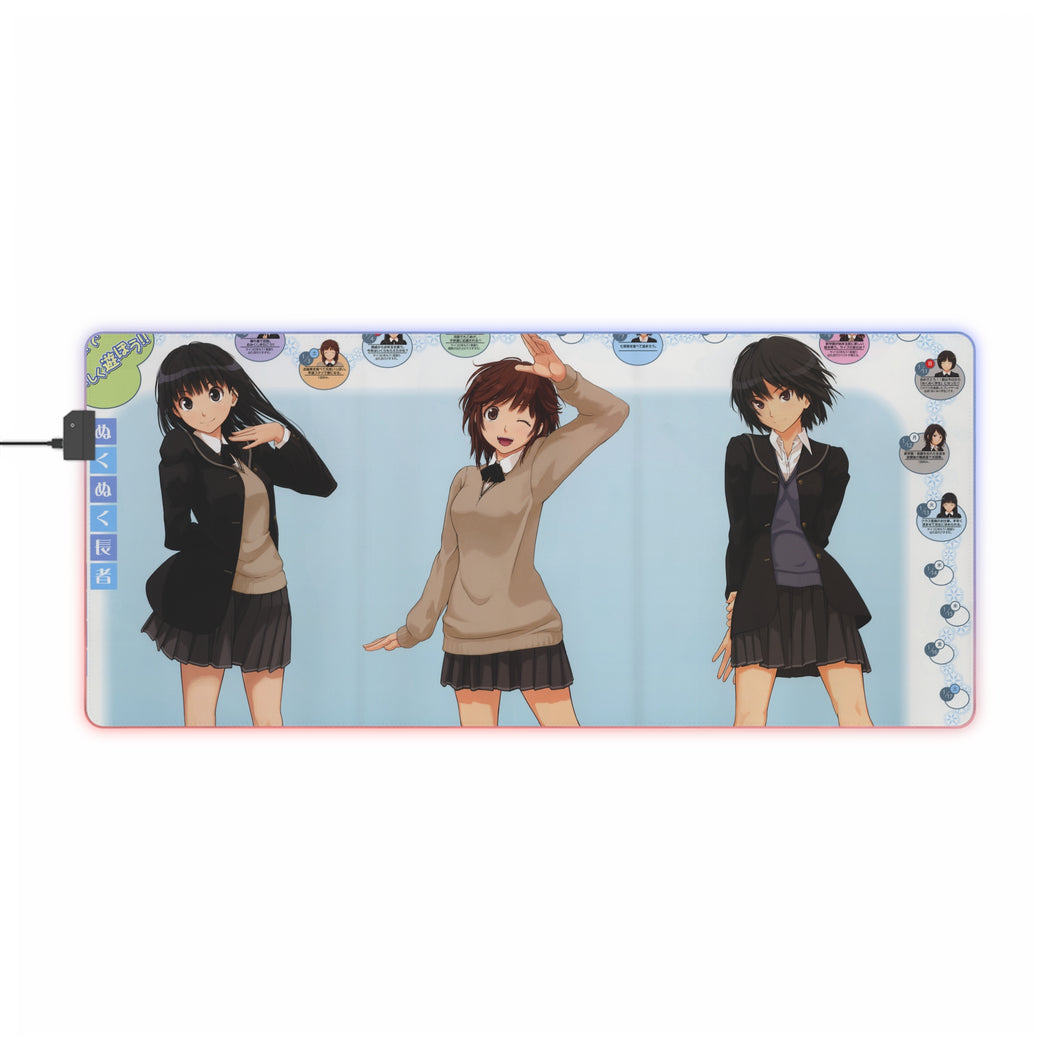 Amagami RGB LED Mouse Pad (Desk Mat)