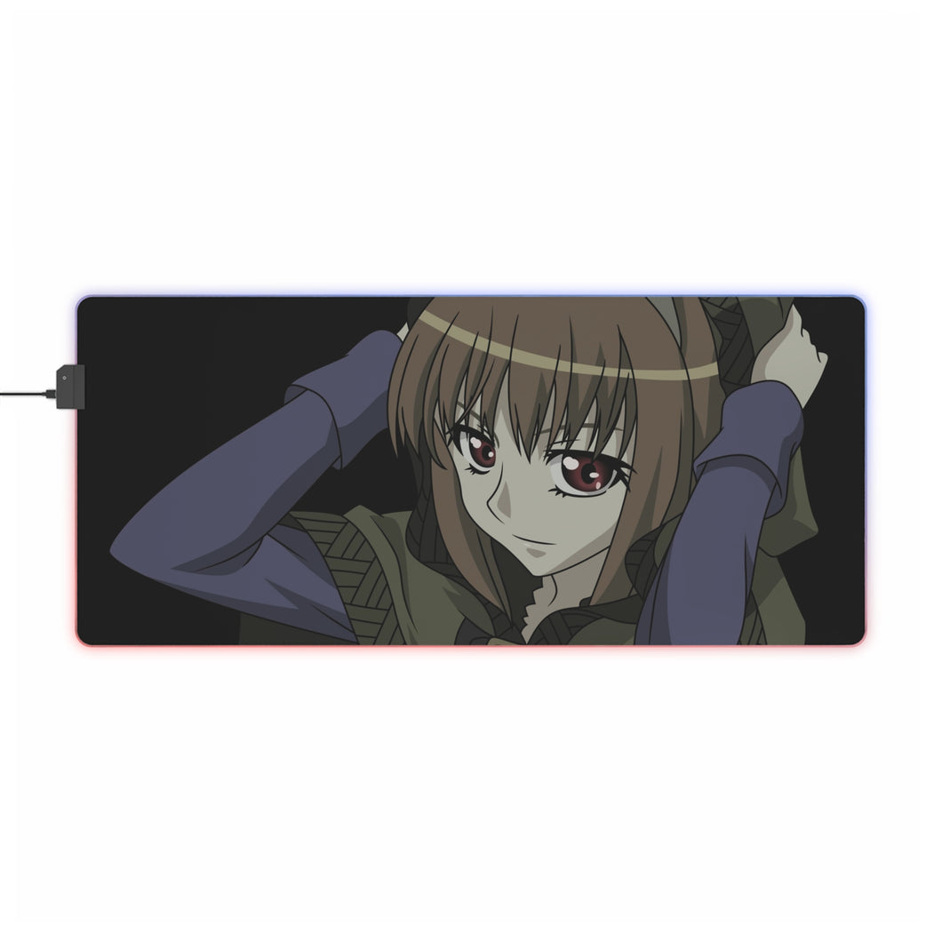 Spice And Wolf RGB LED Mouse Pad (Desk Mat)