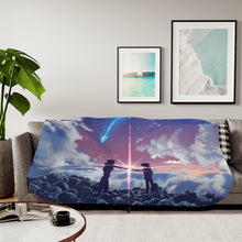 Load image into Gallery viewer, Lovers that can never be together. Sherpa Blanket
