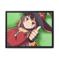 Megumin Canvas Framed Art Print
