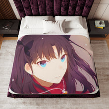 Load image into Gallery viewer, Rin Tohsaka Sherpa Blanket
